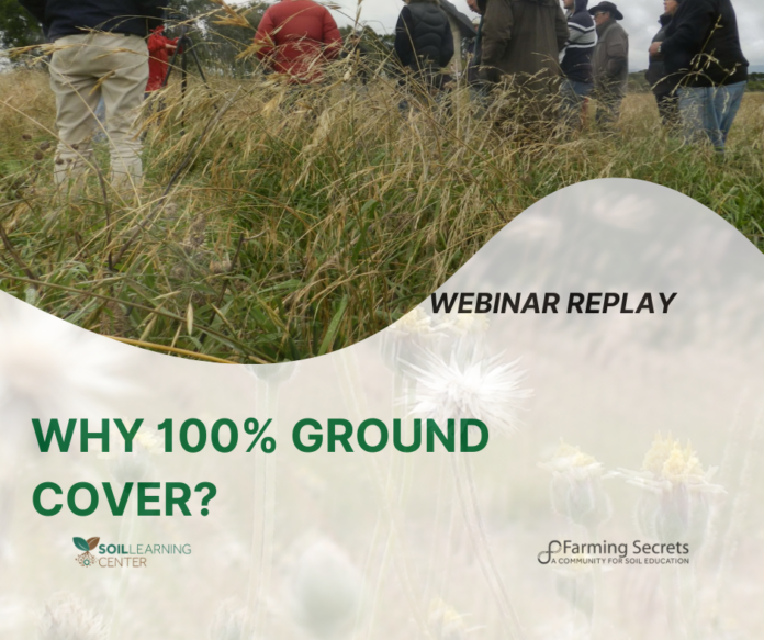 Why 100% Ground Cover - Soil Learning Center