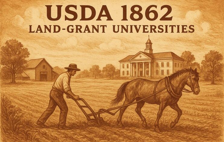 The Birth of the USDA and Land-Grant Universities